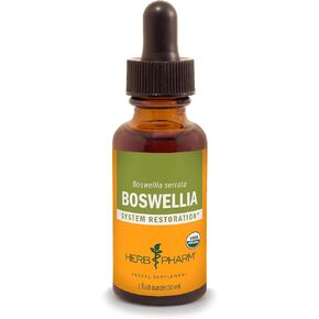 Herb Pharm Certified Organic Boswellia Liquid Extract for Joint Support, 1 Fl Oz