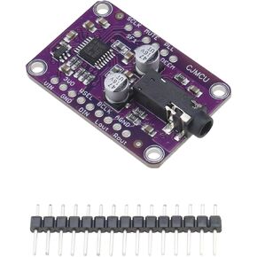 MCU-1334 UDA1334A Module Board I2S Stereo Decoder DAC Audio Media Player Decoder Interface Compatible with A/rduino 3.3V-5V
