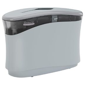 Kimberly-Clark Professional™ Countertop Folded Paper Towel Dispenser (55760), Soft Grey, 13.3" x 9.0" x 5.2" (Qty 1)