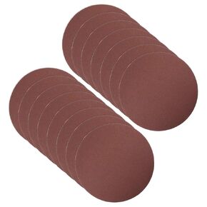 Hook and Loop Sanding Discs, 8 Inch 200mm Sandpapers 180 Grit Aluminum Oxide Flocking Sandpaper - (Applications: for Wood Metal Drywall), 15 Pieces