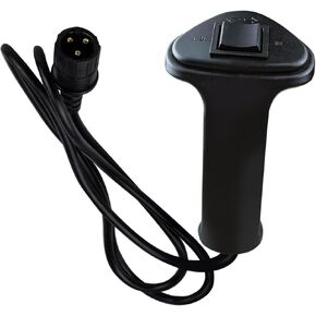 3 Prong Winch Remote Controller, 12V 1.5M Electric Winch Remote Control Controller, Universal Wired Winch Remote Control for 6000-12000lbs Winches Car Off-Road Vehicle