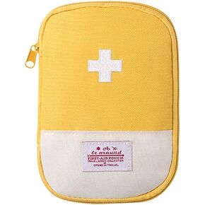 Travel Mini Empty First Aid Pouch, Portable Empty Aid Medical Bag,Empty Medicine Bag Emergency Kit Storage Bag Empty