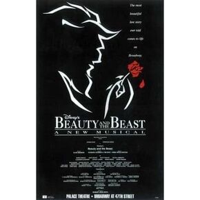 Beauty and The Beast Poster Broadway Theater Play 11x17 Terrence Mann Susan Egan Burke Moses MasterPoster Print, 11x17