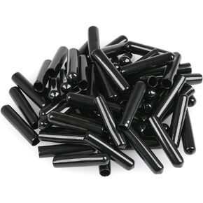 60 Black Rubber Pourer Cap Liquor Bottle Pourer Cover Dispenser Spout Dust Covers