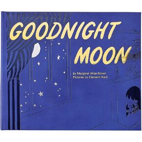Graphic Image Goodnight Moon Classic Book Handbound Genuine Bonded Luxury Leather (10" x 8.5" - 32 Pages)