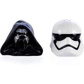 Seven20 Star Wars Kylo Ren & Stormtrooper Ceramic Salt & Pepper Shaker Set