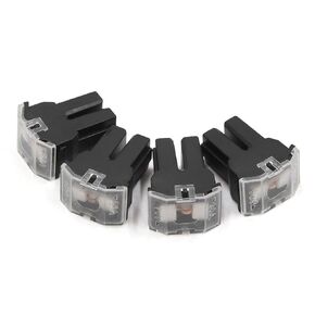 uxcell 4pcs 80A Black Plastic Casing Female PAL Cartridge Fuse for Auto Car Vehicle