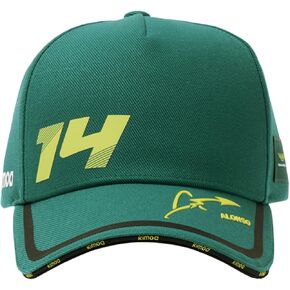 Aston Martin F1 Kimoa Fernando Alonso Tech Hat Green