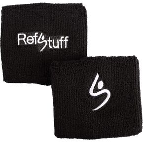 RefStuff RefSweatbands Soccer Referee Sweatbands Wristbands (Pair)