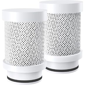 Replacement Filters for OM-WF01 / OM-WF02 Faucet Water Filter, Last Up to 9 Months (Pack of 3)