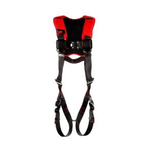 3M Personal Protective Equipment Protecta Comfort Vest-Style Harness 1161427, Black, Medium/Large, 1 Ea/Case