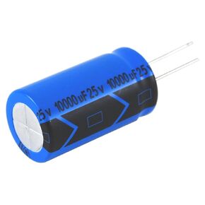NTE Electronics NEV470M10DD NTE Electronics NEV470M10DD Series NEV Aluminum Electrolytic Capacitor, 20% Capacitance Tolerance, Radial Lead, 470µF Capacitance, 10V