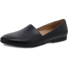 Dansko Larisa Slip-On Flats for Women - Comfotable Flat Shoes with Arch Support - Versatile Casual to Dressy Footwear - Lightweight Rubber Outsole