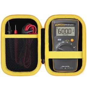 Hard Case Compatible with Fluke 101 106 107 Basic Handheld Digital Multimeter Pocket Portable Meter