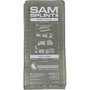 North American Rescue SAM Splint II NAR Tactical Moldable Fractured Splints for Broken Bones, Injuries, Fractures