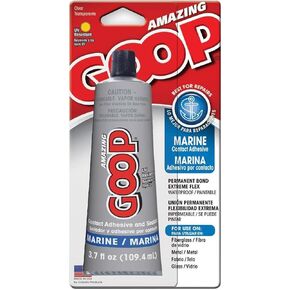 Goop Marine Adhesive and Sealant Clear 3.7 Oz