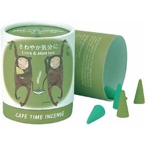 Cafe Time Incense - Refreshed Mood 10 Cones by NIPPON KODO Japanese Quality Incense Since 1575