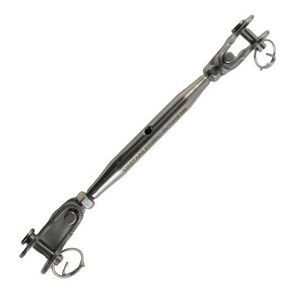 US STAINLESS Stainless Steel 316 M6 (1/4") 6mm Turnbuckle Rigging Screw Wide Toggle and Wide Toggle Marine Grade