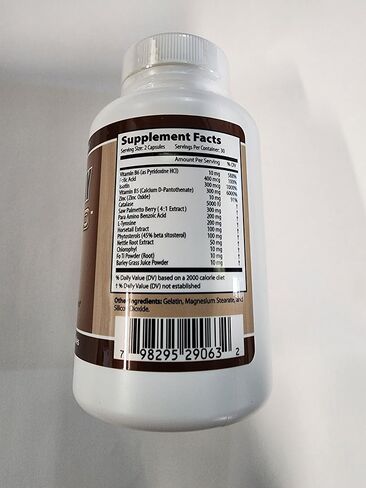 Anti-gray 7050 Hair 60 Capsules - Decrease Gray Hair - Restore Natural Hair Color - Contains Essential B Vitamins Minerals and Herbs 1 bottle in Saudi Arabia