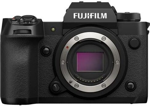 هيكل كاميرا Fujifilm X-H2 بدون مرآة مع عدسة XF 200 مم F2 وحزمة محول تيل 1.4X مع بطاقة SD سعة 64 جيجابايت من Lexar ومنفاخ إعصار ومجموعة تنظيف البكسل والمزيد (مرخصة من الولايات المتحدة الأمريكية بضمان Fujifilm) in Kuwait