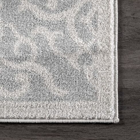 سجادة nuLOOM Jaime Vintage Trellis Runner، مقاس 2 × 6 بوصة، رمادي in Saudi Arabia