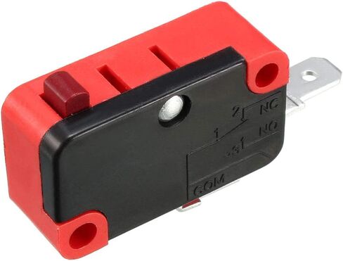 Uxcell 3PCS XV-15-1A25 SPST NO 2 Pole Push Button Action Micro Switches لباب فرن الميكروويف in Saudi Arabia