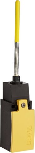 Eaton LS-S11S-S مفتاح حد DIN مصغر، نوع مشغل قضيب تمايل زنبركي، برغي بلاستيكي، جهات اتصال SPDT-1NO/1NC in Saudi Arabia