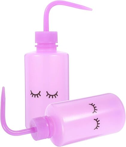 Baluue 6pcs Tattoo Wash Bottle, 250ml Plastic Squeeze Bottle Safety Lab Squeeze Bottle, Water Bottle with Narrow Mouth for Eyelash Extensions, Rinse Bottle Watering Tools in Saudi Arabia