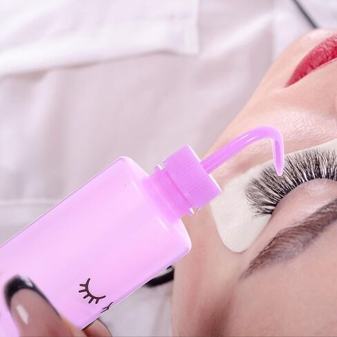 Baluue 6pcs Tattoo Wash Bottle, 250ml Plastic Squeeze Bottle Safety Lab Squeeze Bottle, Water Bottle with Narrow Mouth for Eyelash Extensions, Rinse Bottle Watering Tools in Saudi Arabia
