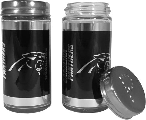 Siskiyou Sports NFL Carolina Panthers Black Salt & Pepper Shaker Carolina Panthers, One Size, Black in Saudi Arabia