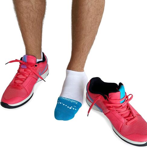 Men's Seamless Toe Protection 1/2 Socks for Tennis, Running, Soccer, Basketball, Hiking, Volleyball in Saudi Arabia