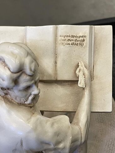 Stoic Statue | Epictetus | Slave, Stoic, Author of 'The Enchridion', Known as The 'Handbook' for Life. You Know Marcus Aurelius, Now get to Know Epictetus. in Saudi Arabia