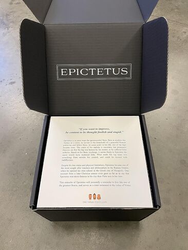 Stoic Statue | Epictetus | Slave, Stoic, Author of 'The Enchridion', Known as The 'Handbook' for Life. You Know Marcus Aurelius, Now get to Know Epictetus. in Saudi Arabia