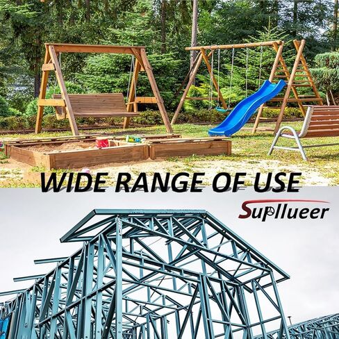 Joist Hanger Q235 إطار فولاذي مخفي ذو شفة خفيفة للسكك الحديدية الخشبية 2x4 شماعات رافعة مخفية (عبوة من 12) in Kuwait