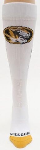 NCAA Missouri Tigers Sport Socks, White, One Size in Saudi Arabia