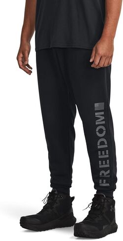 Under Armour Freedom Rival Joggers Mod Gray/Black 2XL in Saudi Arabia