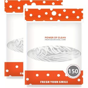 Dental Floss Gentle Clean Soft Floss Stick with Superior Strength Cleaning Between Teeth Dental Floss Picks,Origin 150orange