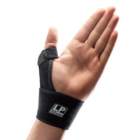 LP 563CA Wrist Thumb Brace - Adjustable Thumb Brace for Carpal Tunnel Relief, Arthritis, and Tendonitis, Trigger finger splint for thumb- Fits Right/Left Hands (One Size,1pc)