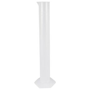 uxcell a13042200ux0047 Â 250mL Capacity Liquid Measuring Tool Clear White Graduated Cylinder