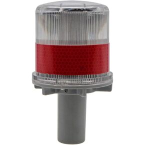 YXQ Solar LED Warning Light Red Waterproof Lamp Beacon Driveway Safety Signs Flash Traffic Lights in Saudi Arabia