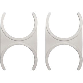 Small/Small Clip (2" x 2") to connect 2 inline filters (Reverse Osmosis or Water Purification Systems)