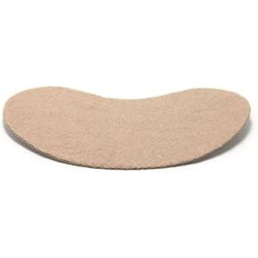 Extra Large, Moleskin, Kidney Shaped, Ball of Foot Cushions, 100 Pack (3 1/2" Wide)