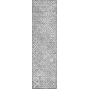 Addison Rugs Chantille ACN825 Sky 2'3" x 7'6" Indoor/Outdoor Hallway Runner Rug, Machine Washable, Stain Resistant, Easy Clean, Non Shedding, for Kitchen, Bathroom, Laundry and Bedroom