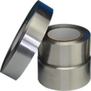 Polyken Silver Aerospace Tape - 2 in Width x 60 yd Length - 5 mil Thick - 345 2 X 60YD ALUM FOIL [PRICE is per ROLL]