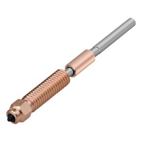 1PCS Quick-Swap K1C Nozzle with Titanium Alloy Heat Break, Copper Alloy and Hardened Steel Nozzle Compatible with Creality K1C, K1 Max 3D Printer Nozzle Accessories (0.6mm)