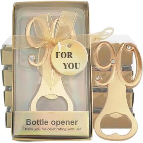 24PCS 90 Bottle Openers for 90th Birthday Party Favors or 90th Anniversary Party Gifts 90th Birthday Party Gifts Souvenirs Decorations for Guests (24,Gold 90)
