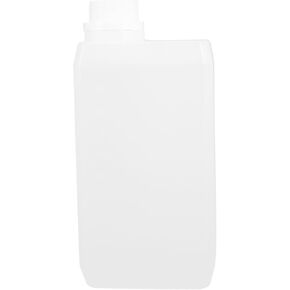 KICHOUSE Hdpe Side Bottle Plastic Gallon Jug Empty Plastic Bottles Plastic Milk Bottles Engine Oil Food Grade, medium, White, 1691816NAGI779