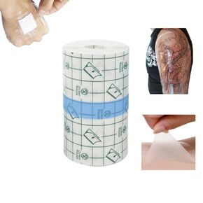 Waterproof Wound Cover, for Injuries Wounds,Tattoo Keeping The Affected Area Dry, Transparent Stretch Adhesive Bandage, Shower Waterproof Patch, Protect Wounds Tattoos, for Swimming Shower