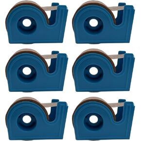 Microporous Paper Tan Medical Tape 1" Width, 10 Yards Length with Dispenser (6 Pack)