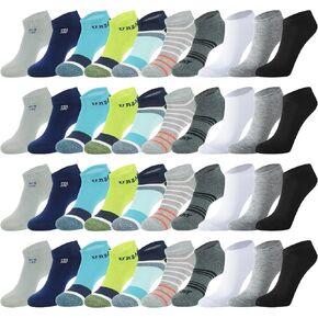 200 Pairs Mens Low Cut Ankle Socks Various Sample Socks Value Socks Bulk Pack for Men Donations